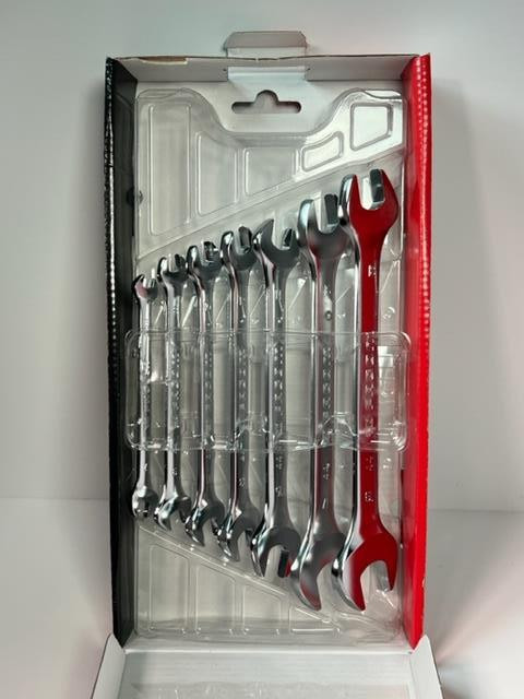 NEW Facom 7pc Double Open End Wrench Set 6/7,8/9,10/11,12/13,14/15,16/17,18/19mm
