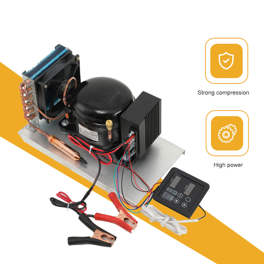 BD15H DC Compressor Condensing Unit Car Refrigerator Refrigeration Unit 12V/24V