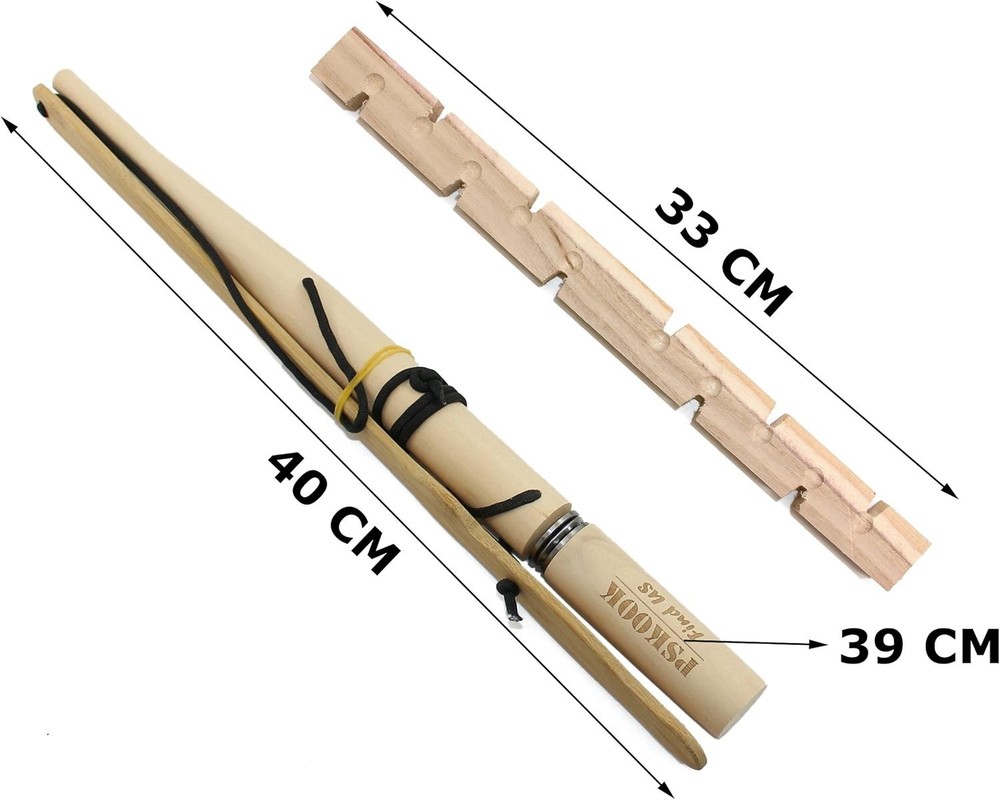 Bow Drill Fire Starter Kit: Bamboo Tool for Wilderness Survival Training