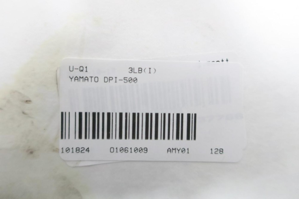 Yamato DPI-500 Digital Scale Control Panel