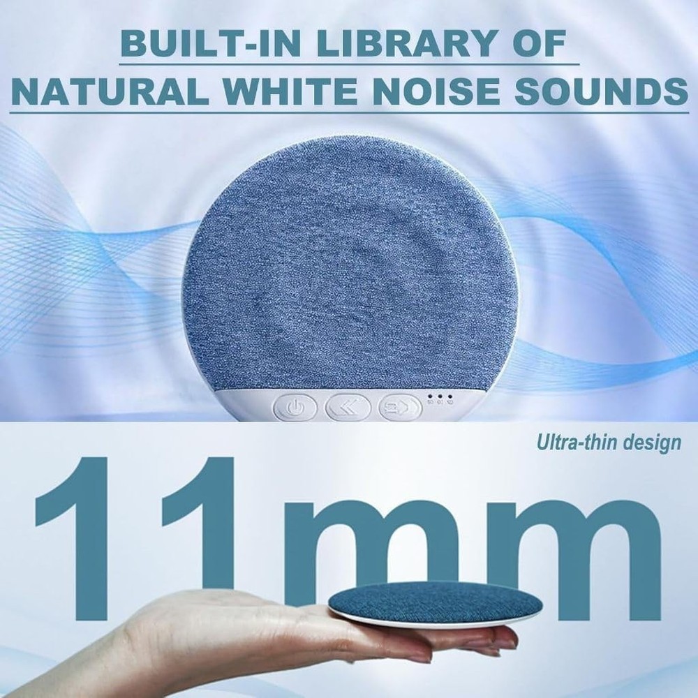 OYB Bluetooth Pillow Speaker, Mini Portable Under-Pillow SpeakerSoft Immersive S