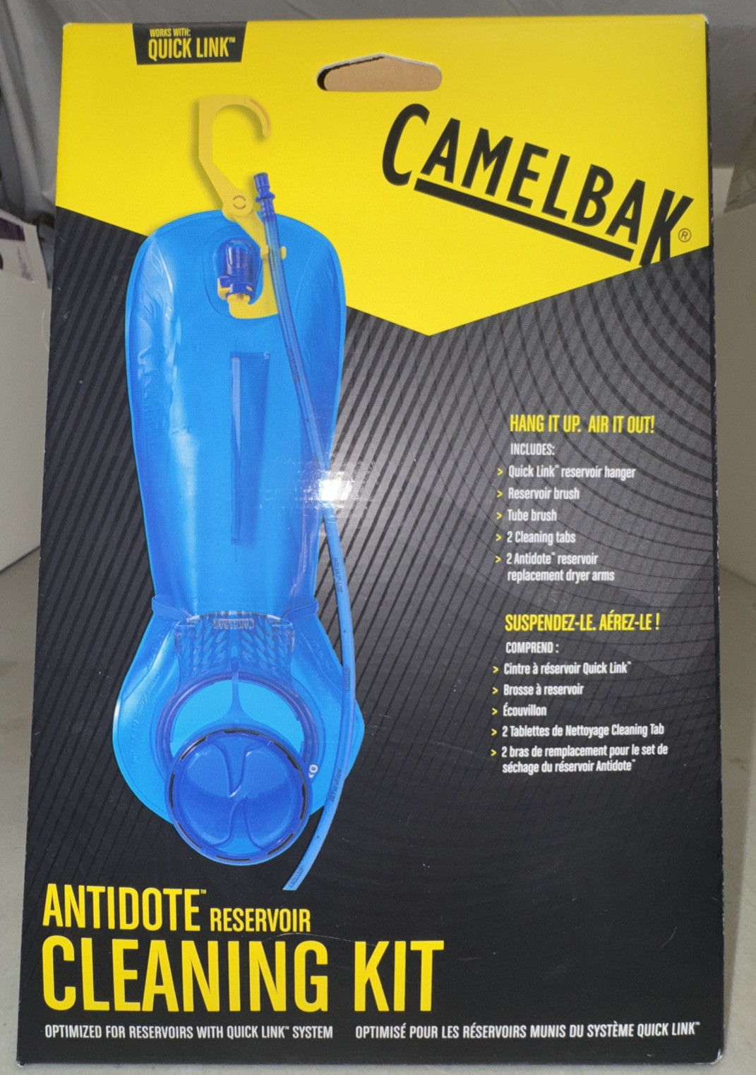 CAMELBAK ANTIDOTE RESERVOIR CLEANING KIT OPTIMIZED FOR QUICK LINK SYSTEM 90764