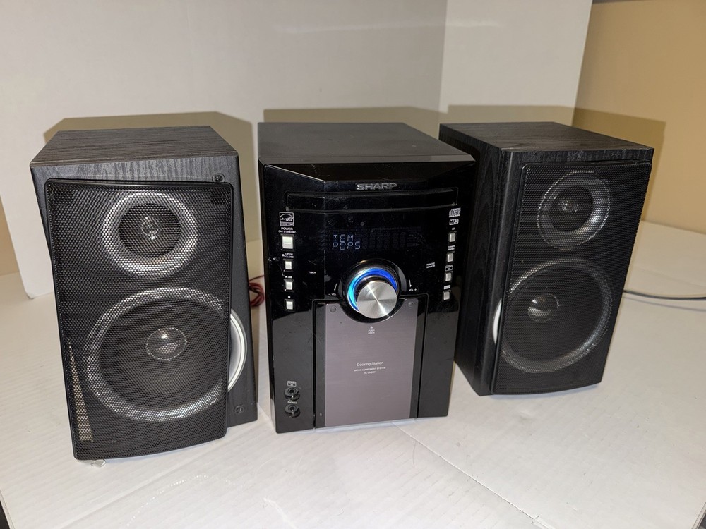 Sharp XL-DK257N Micro Component Stereo System iPod Dock CD & AM/FM Free Ship