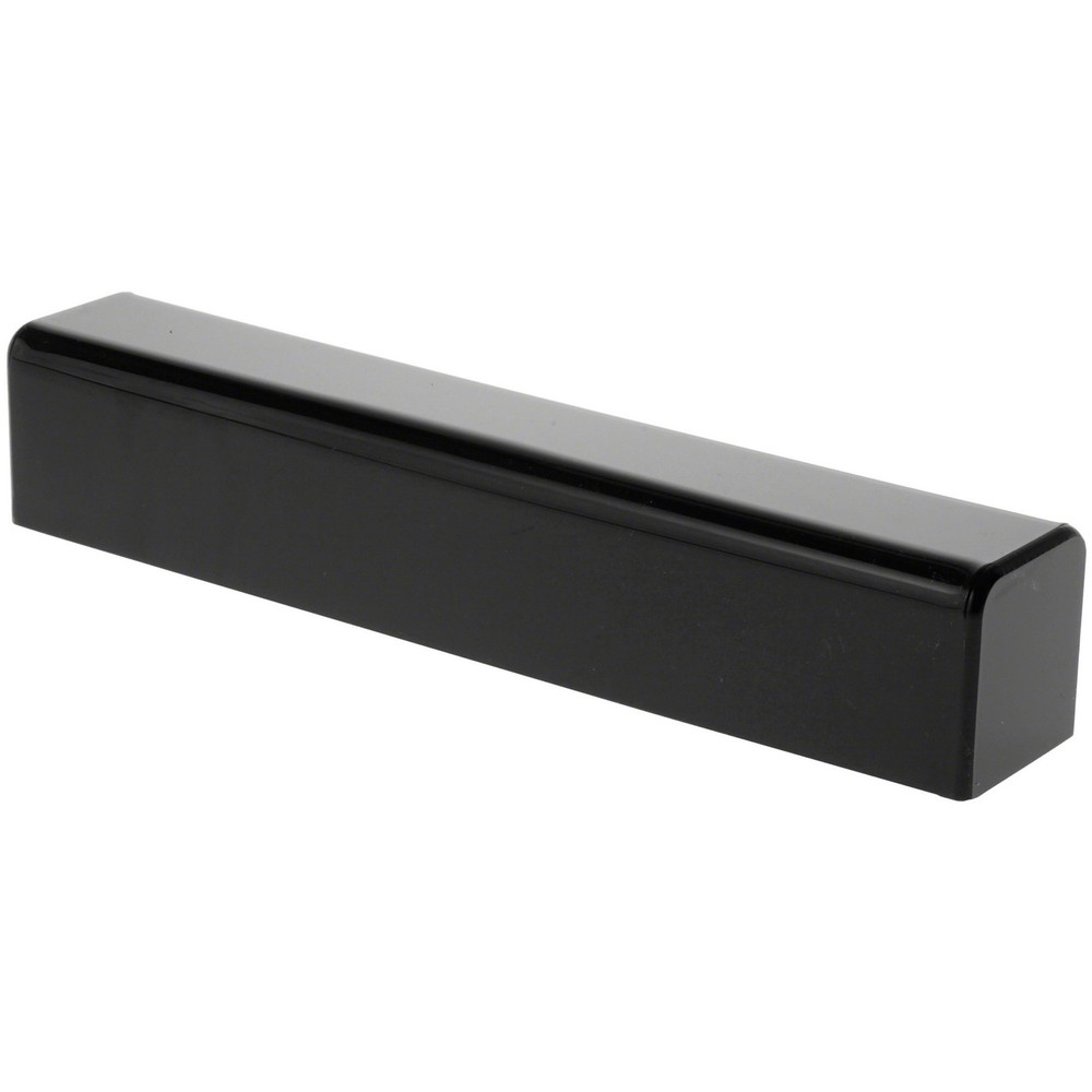 Plymor Black Acrylic Rectangular Display Base, 12" W x 2" D x 2" H