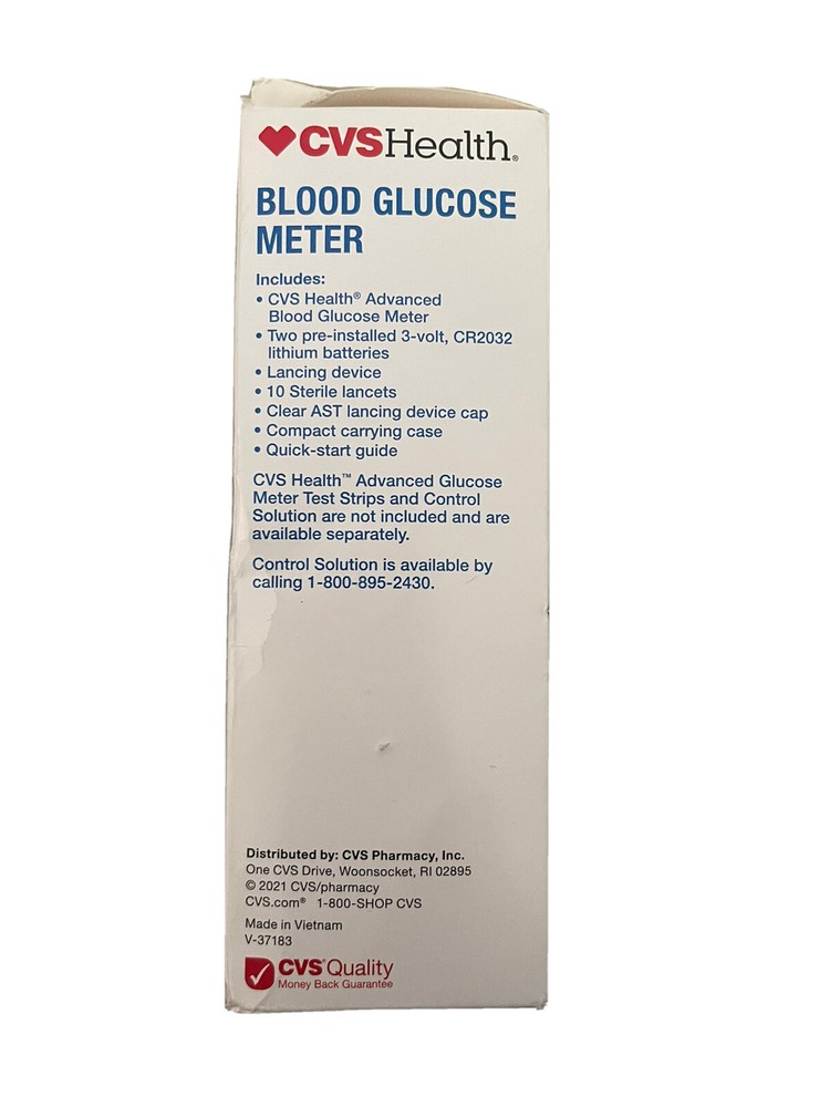 Blood glucose meter CVS health