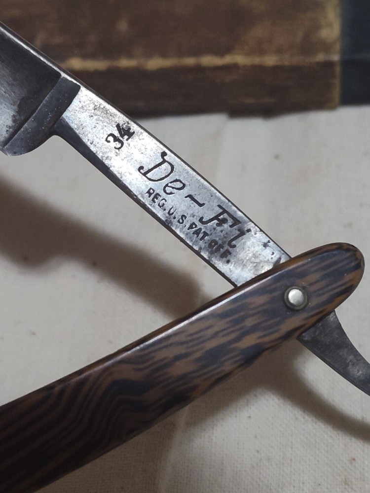 Wester Bros Solingen Germany Straight Razor D11