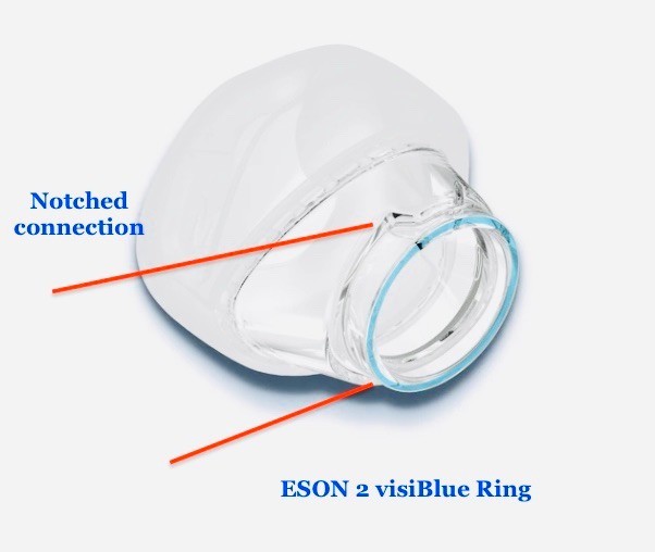 Single Individual Replacement Part Eson 2 Seal Medium F&P