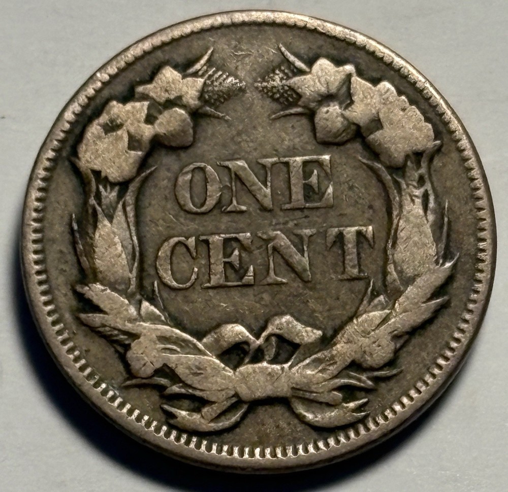 1857 Flying Eagle Cent — Ch. F+/VF Circulated 🔥 Popular Type