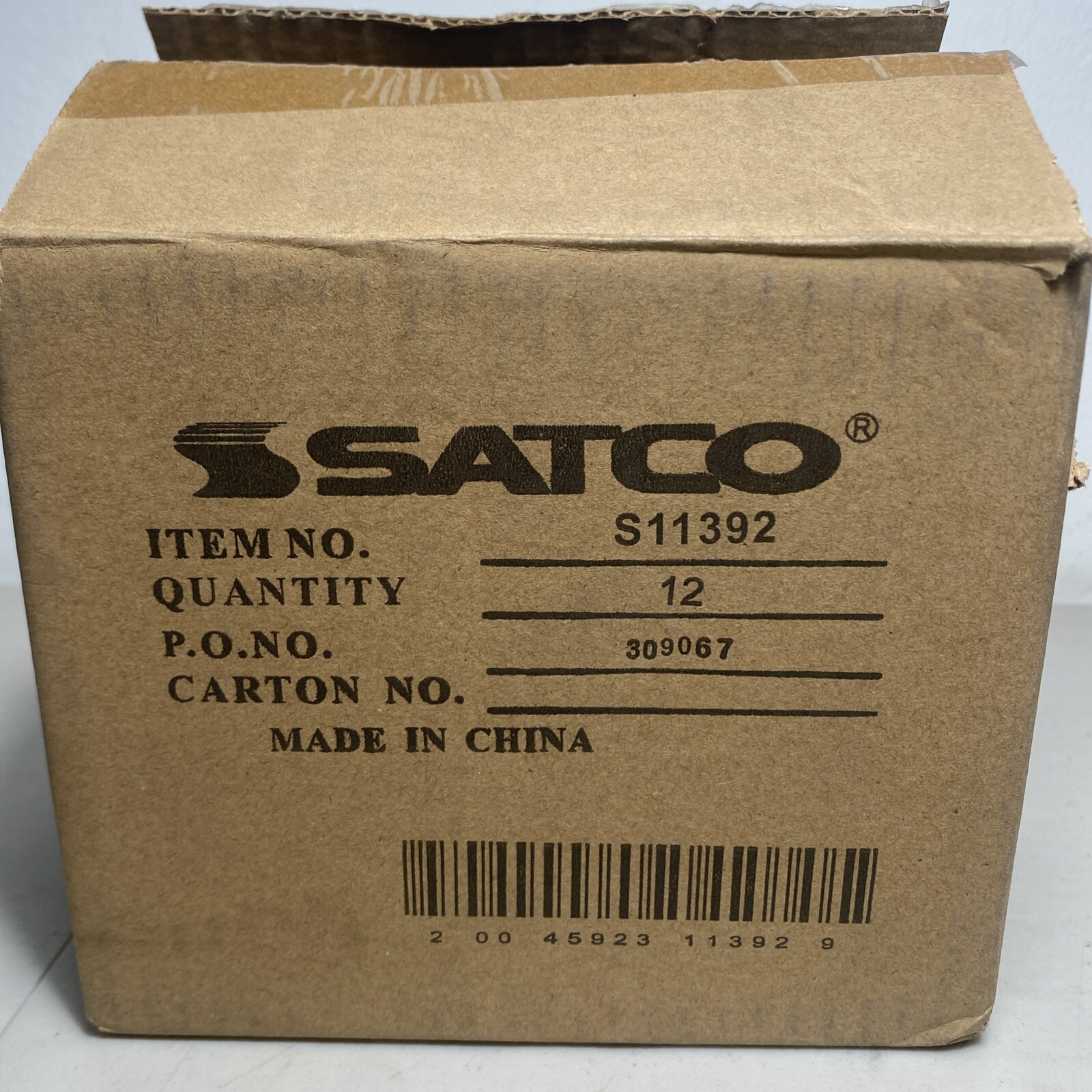 Satco 11392-4.5MR16/LED/40'/830/12V (S11392) MR16 Flood LED Light Bulb Lot Of 12