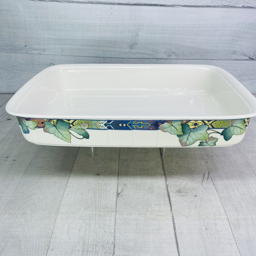 Villeroy & Boch PASADENA Germany 14" Rectangular Lasagna Baker Baking Dish Pan
