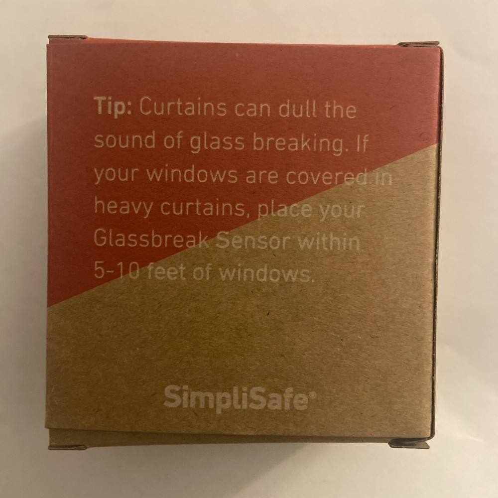 SimpliSafe Home Security Glassbreak Sensor GB3
