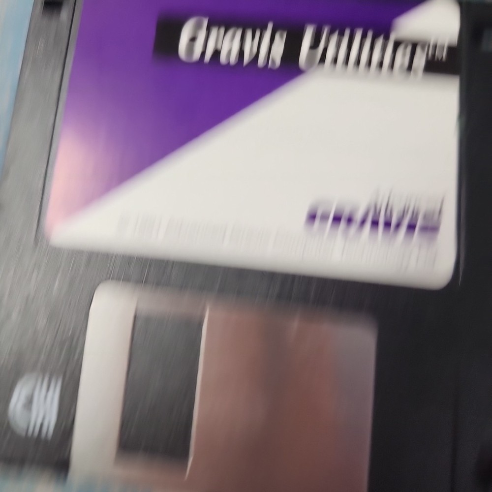 Gravis Utilities 3.5" Floppy Disk 1991 Software Tool for PC – Vintage