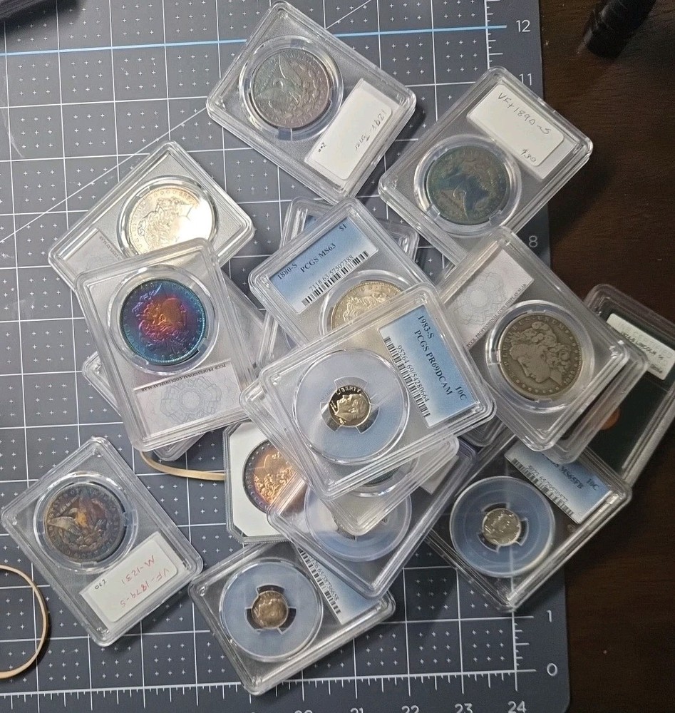$250Grab Bags: proofs,PCGS slabbs,silver
