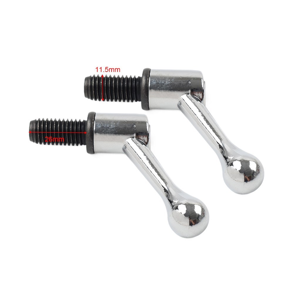 FIT For Bridgeport Milling Machine CNC Silver Table Lock Handle M12 Thread Set