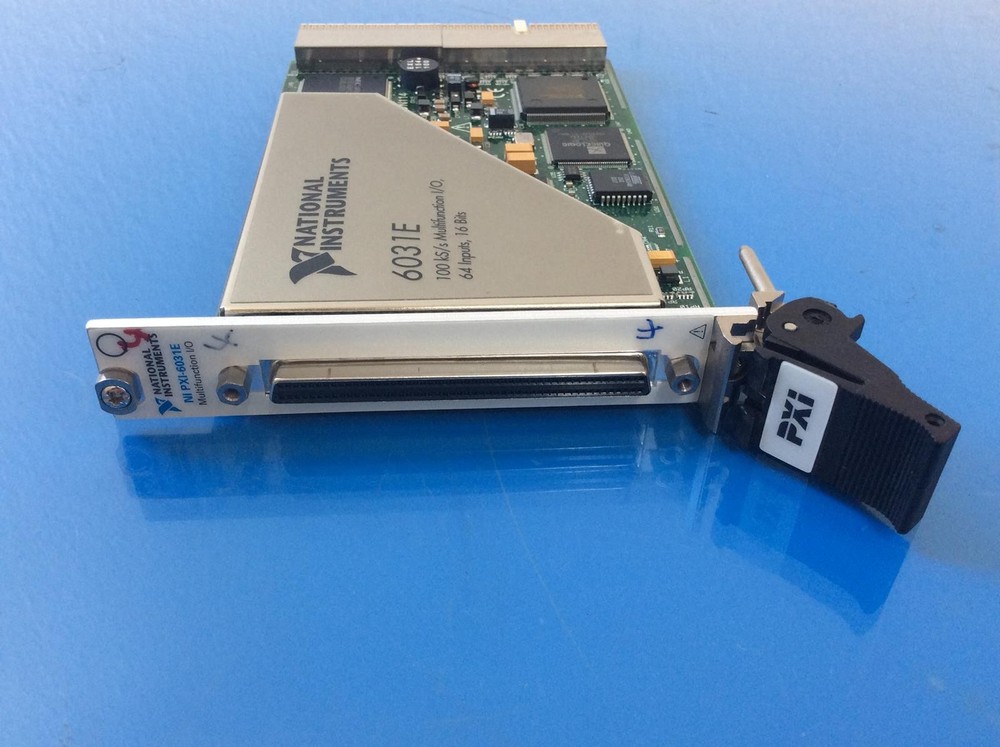 NATIONAL INSTRUMENTS PXI-6031E MULTIFUNCTION I/O CARD 16BITS 64INPUTS