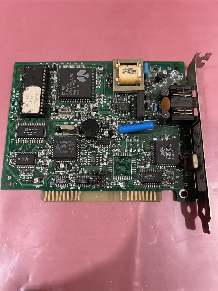 Practical Peripherals 3790A 43R9  8 Bit ISA Dial-Up Modem 28.8 kbs Card *TESTED*