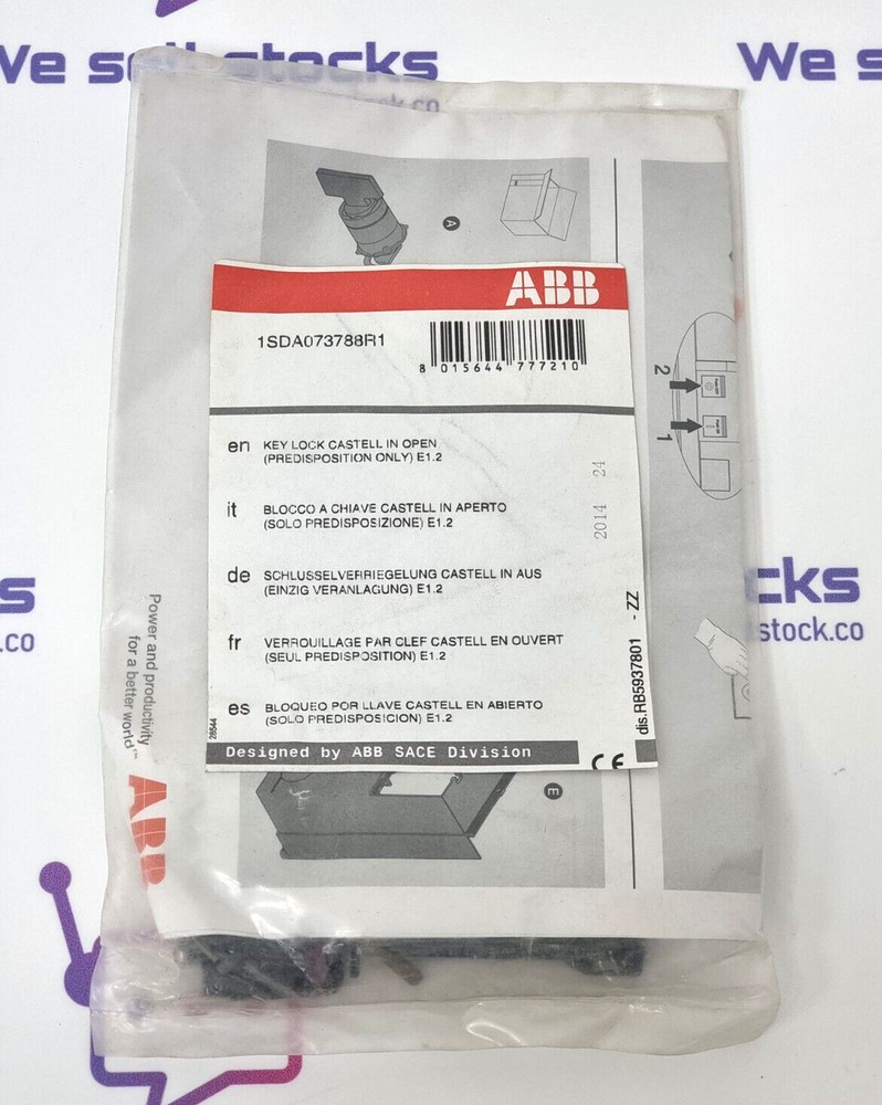 ABB 1SDA073788R1 Lock Key Castell