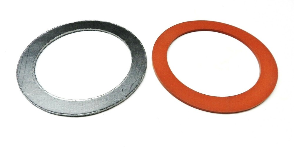 3" Gaskets Silicone Rubber & Graphite Set for Vacuum Casting Perforated Flasks