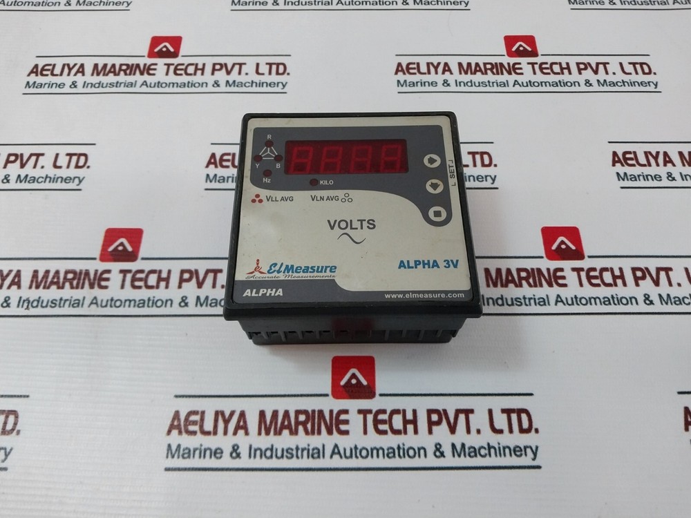 Elmeasure Alpha 3V 3-Phase Voltmeter