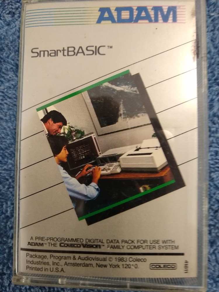 Working Coleco ADAM Family Computer two drive System with programs and games