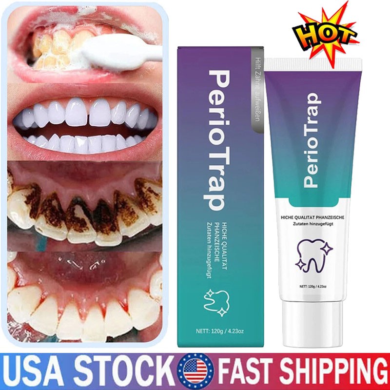 PerioTrap Mint Flavor Gum Toothpaste Cleaning Toothpaste Sensitive Teeth 120g
