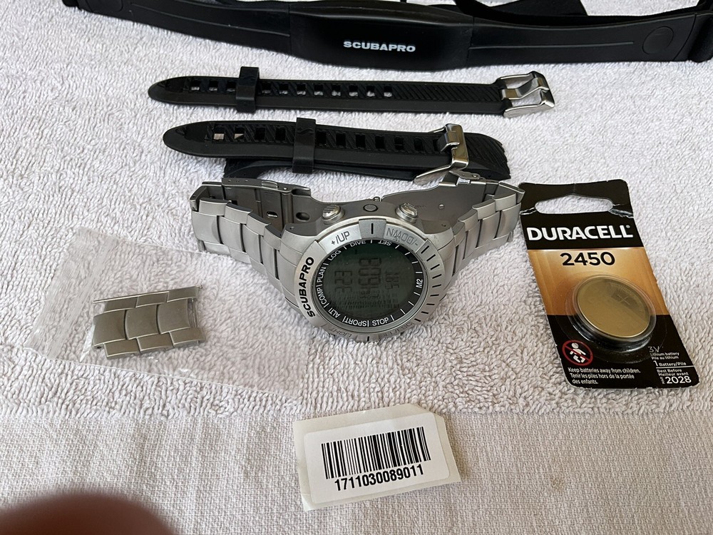Scubapro Mantis 2.0 Complete Dive Watch, Computer & Accessories