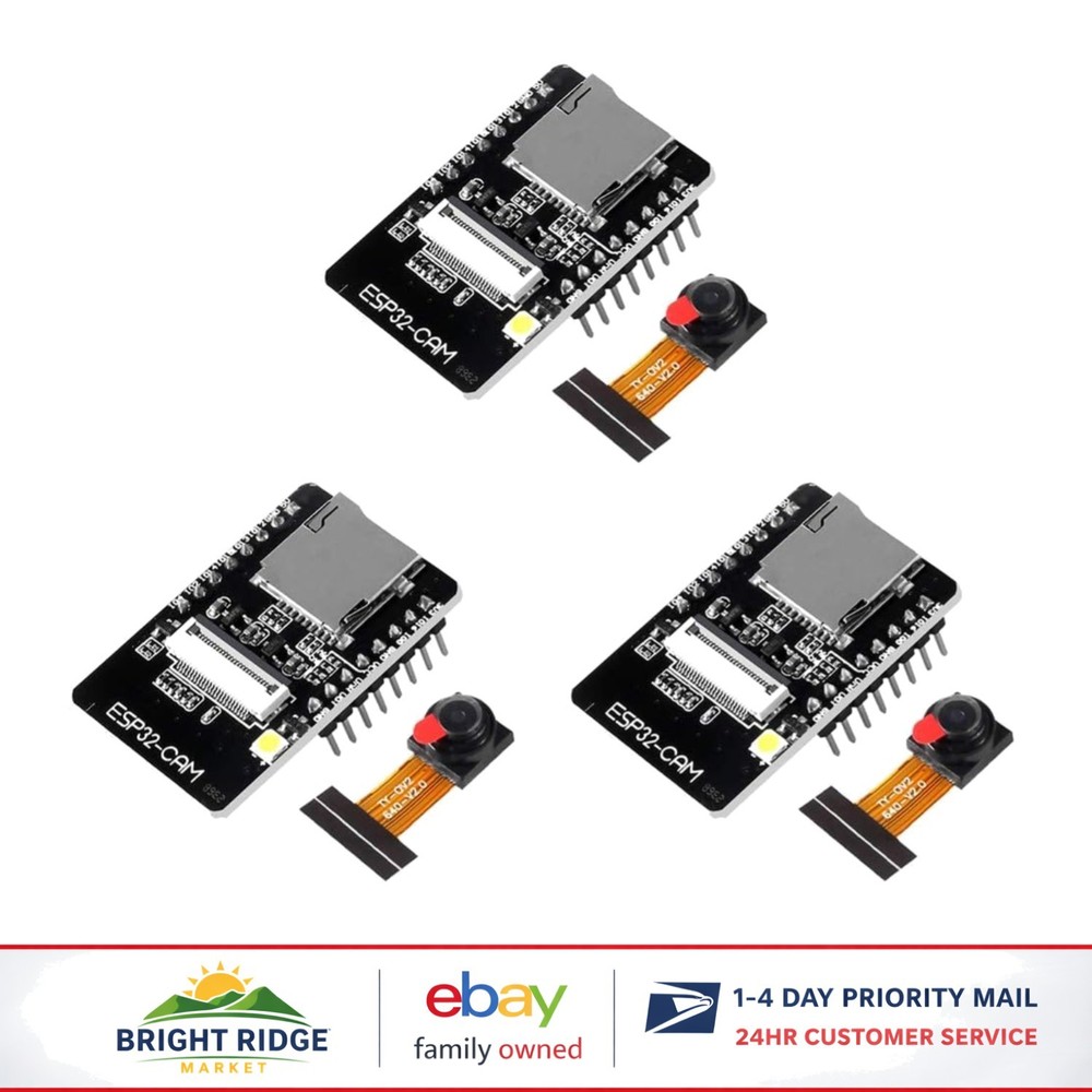 3 Pack Development Board with WiFi and Bluetooth for Arduino Projects