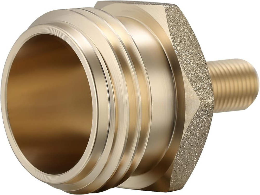 Lead-Free RV Brass Blow Out Plug for Winterizing and Dewinterizing - Effectively