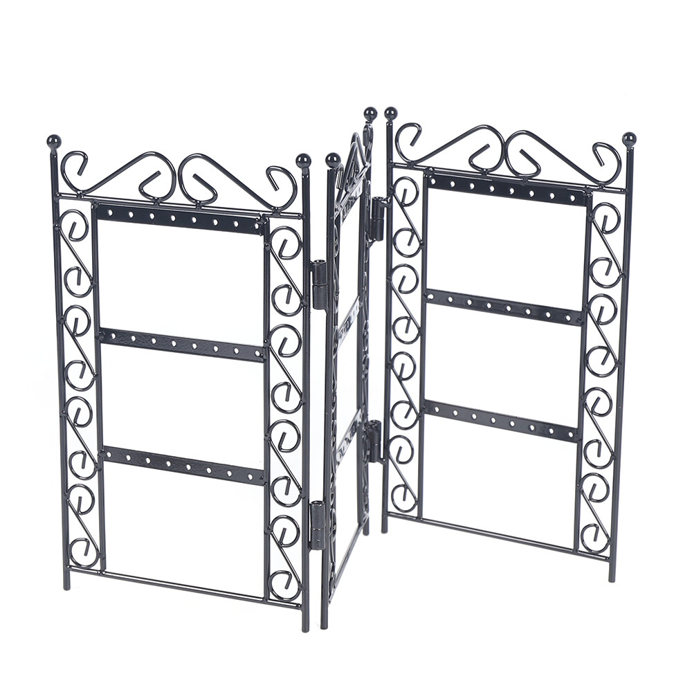 Screen Accessory Rack Jewelry Organizers Earring Holder Display Stand Foldable