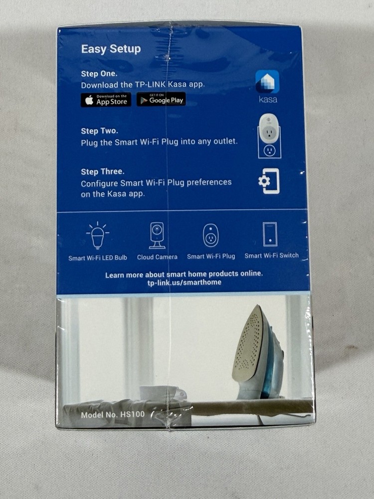 TP Link Kasa Smart WiFi Plug HS100 Open Box Works with Alexa Google Assistant