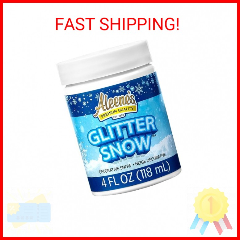 Aleene's Glitter Snow 4oz