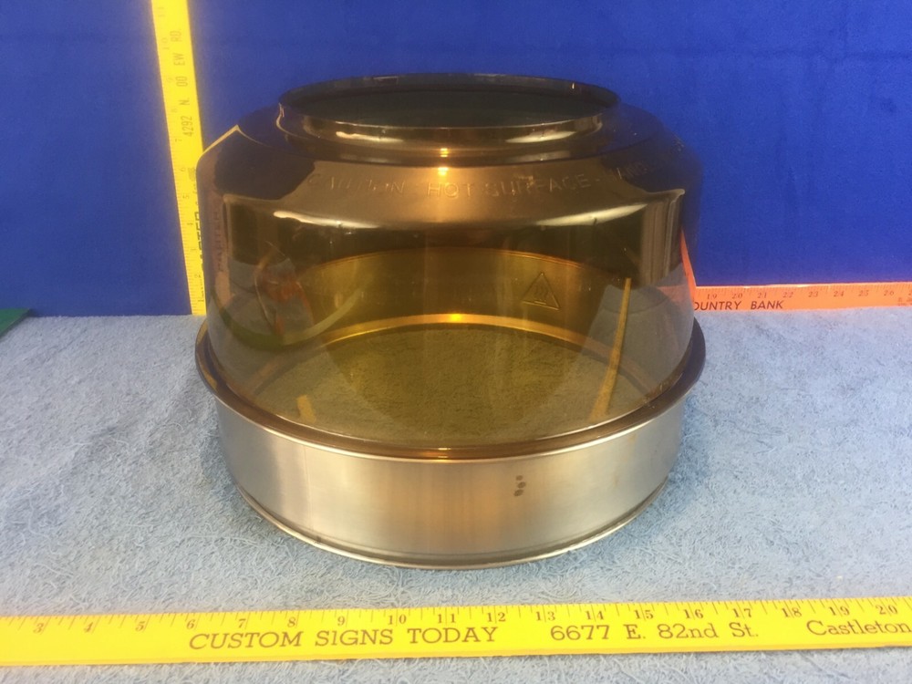 Nuwave Pro Plus Amber Dome w/ Metal Extender Ring