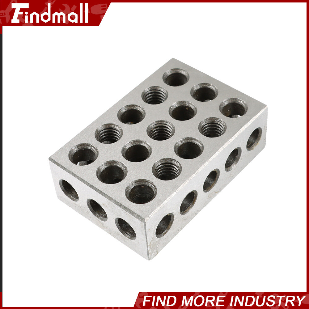 5 MATCHED PAIRS ULTRA PRECISION 1-2-3 BLOCKS 23 HOLES .0001" MACHINIST 123
