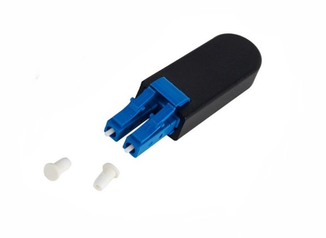 LC/UPC Fiber Optic Singlemode Optical Loopback Cable Tester Adapter