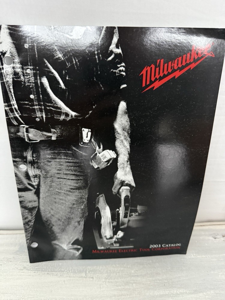 Milwaukee Electric Tools for Contractors & Industry Catalog 2001