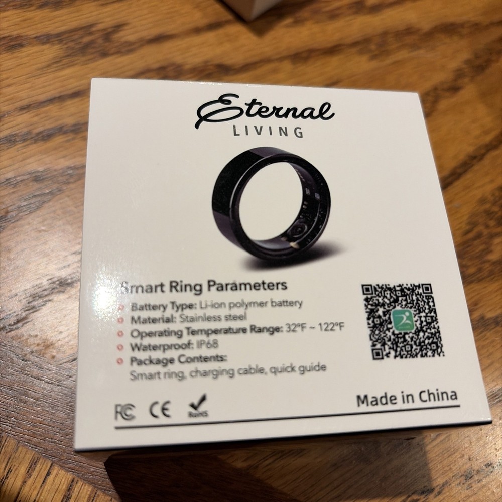 Eternal Living Smart Ring Size 10