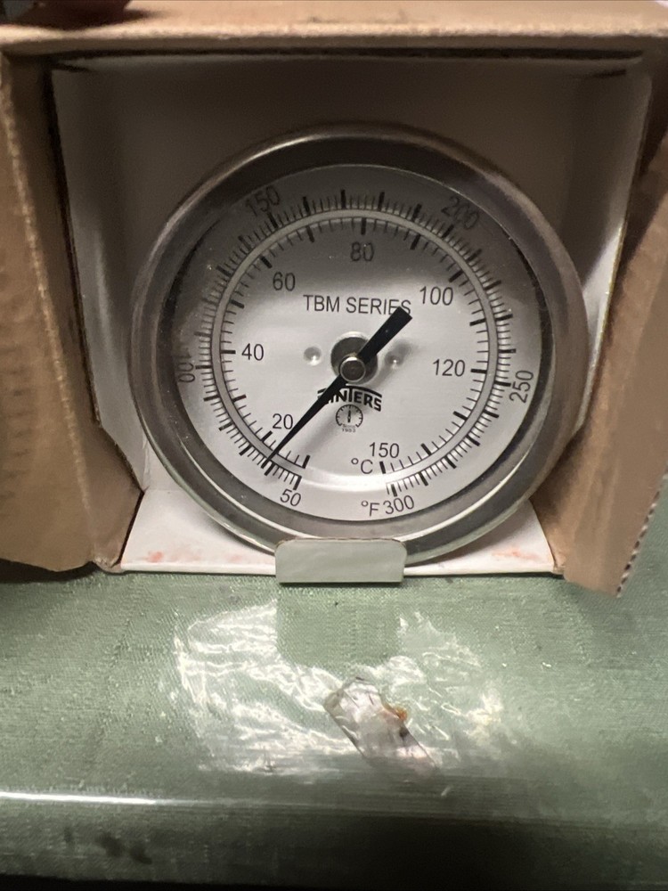 3" TBM SERIES Thermometer w/ 9”Stem