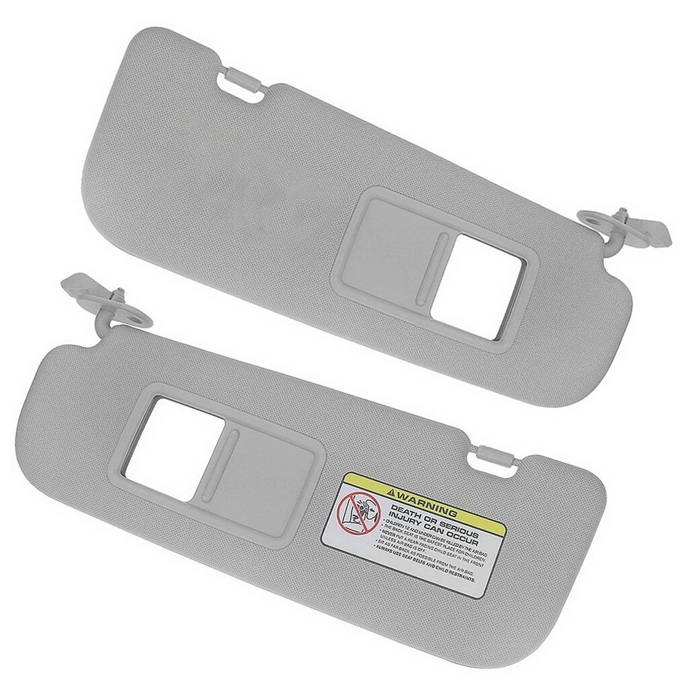 Pair Driver & Passenger Side Sun Visor Pair Set For 2012-2015 Hyundai Veloster