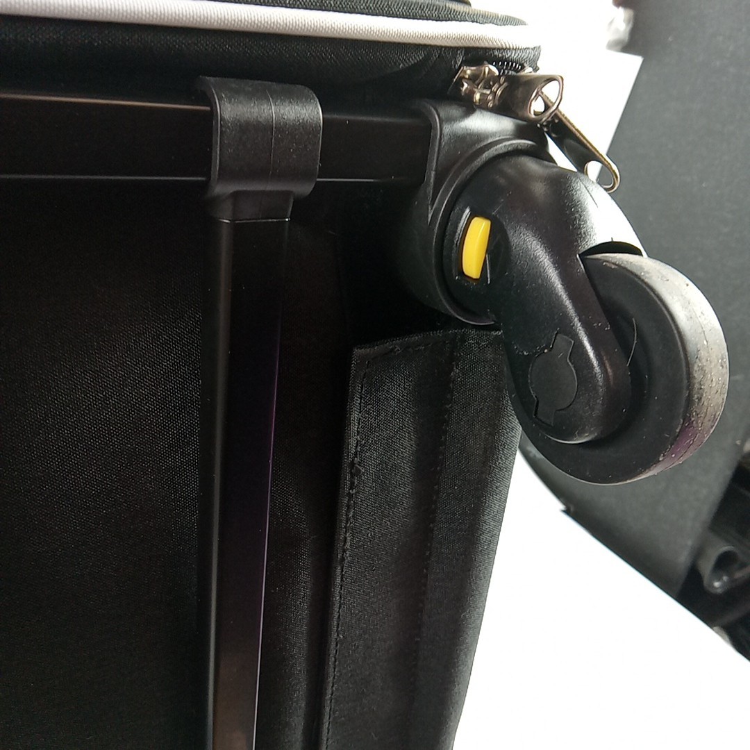 Airline Approved Expandable Premium Pet Carrier on Wheels- Two Sided BLACK...215