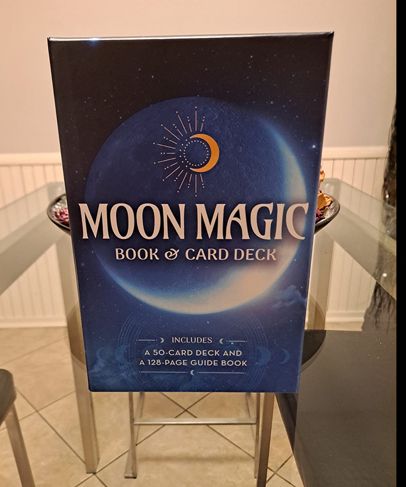 Moon Magic Book & Tarot Oracle Card Deck: 50-Card Deck and a Guide Book