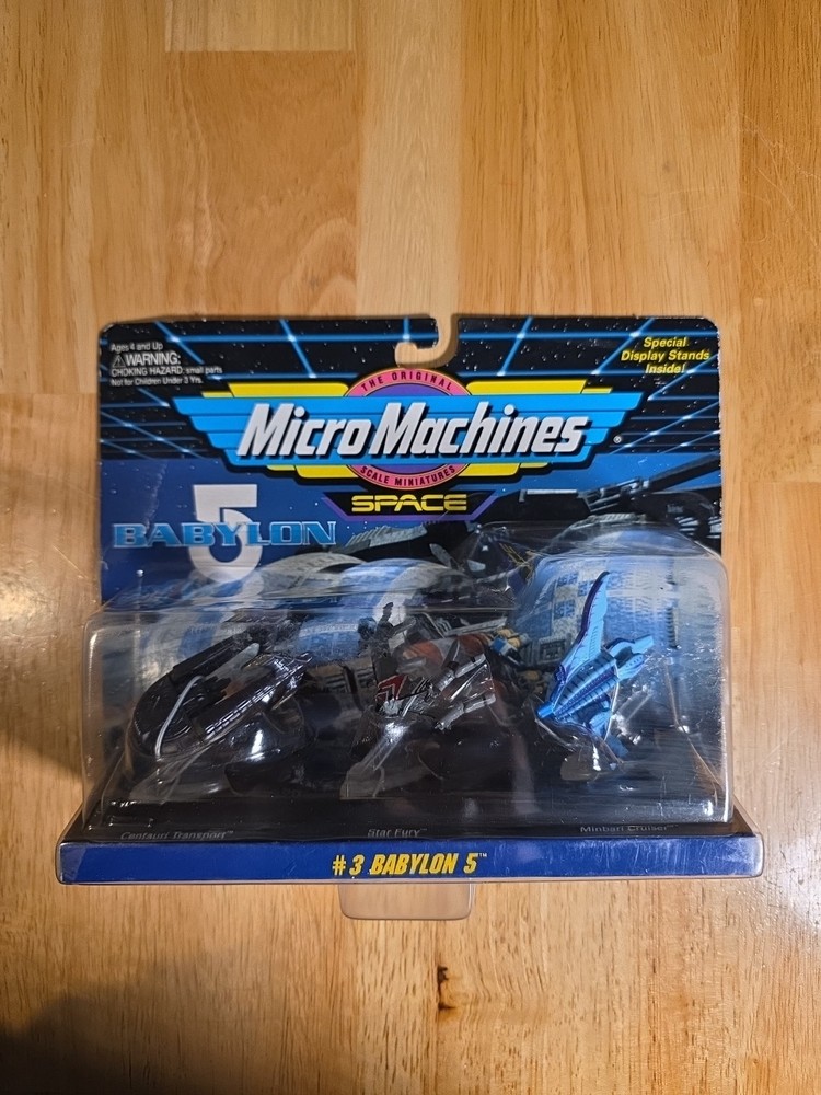 Micro Machines Space Babylon 5 #3 Babylon 5 3-pack