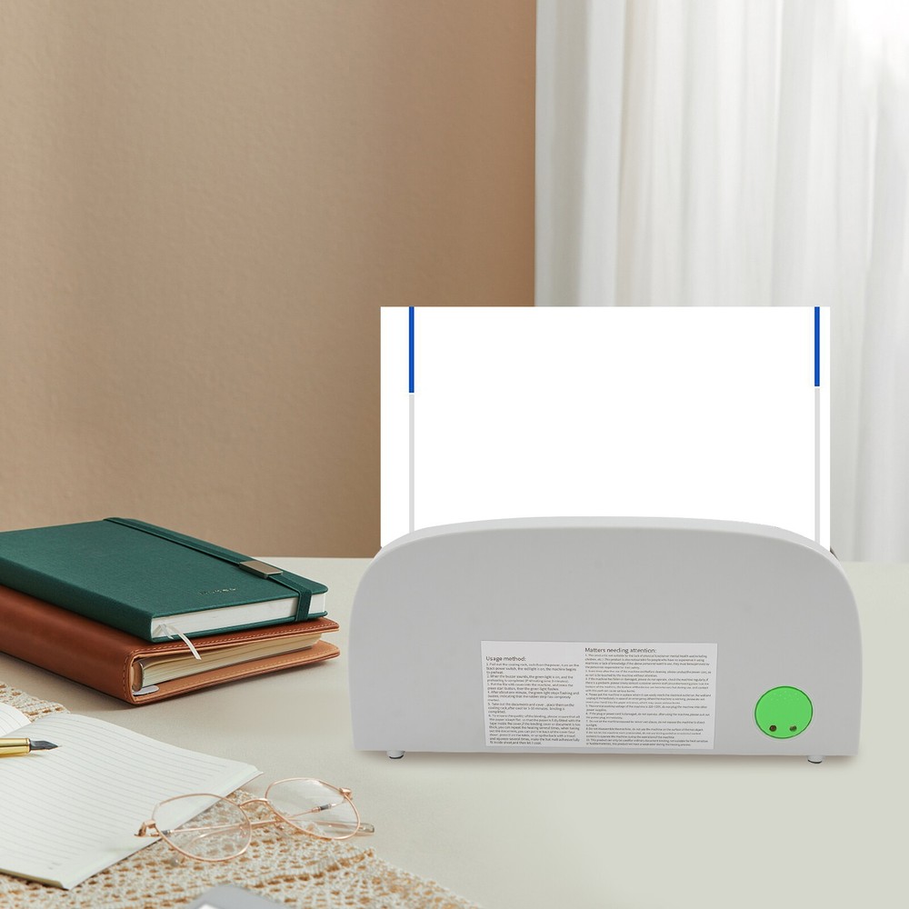 Electric Hot Melt Binding Machine for A4 Documents, Compact & Efficient