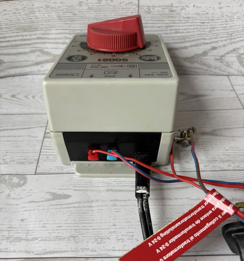 LGB 50081 G Scale Train Transformer Controller 1 Amp And Cables