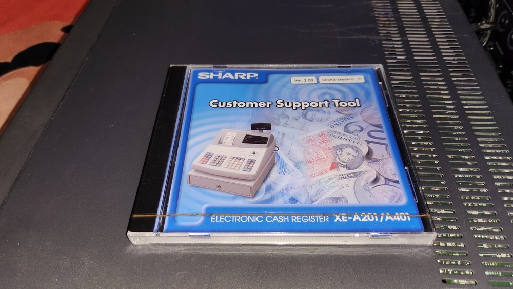 Sharp AE-201 AE-401 Cash Register Software SEALED