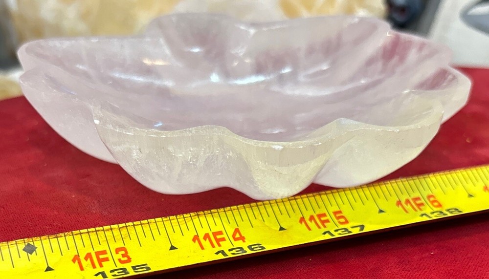 4” Selenite Bowl Sea Shell Shape