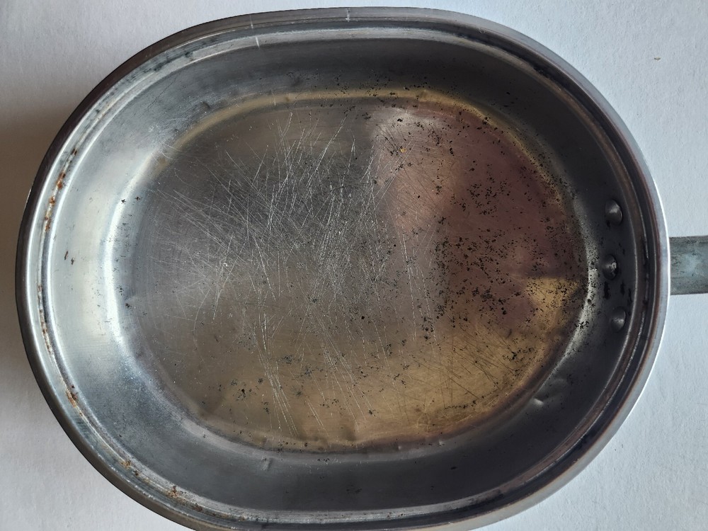 Mess Kit WWII Era M.A. & Co. 1945 With Knife Fork Spoon