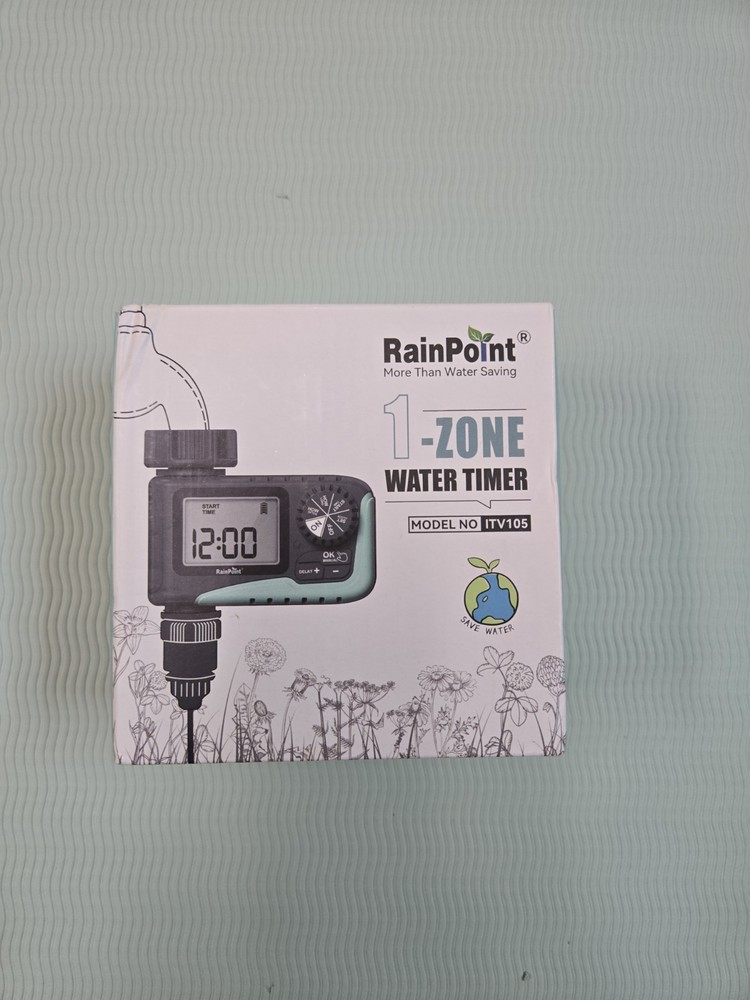 Rainpoint Sprinkler Timer, Programmable Water Timer for Garden Hose, Soaker