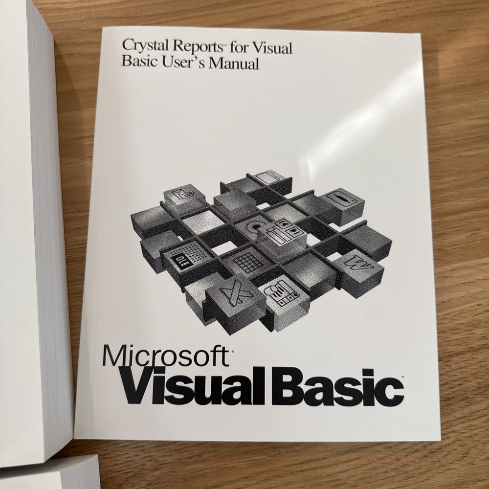 Microsoft Visual Basic Professional Edition Version 4.0 Windows 95 NT Books Only