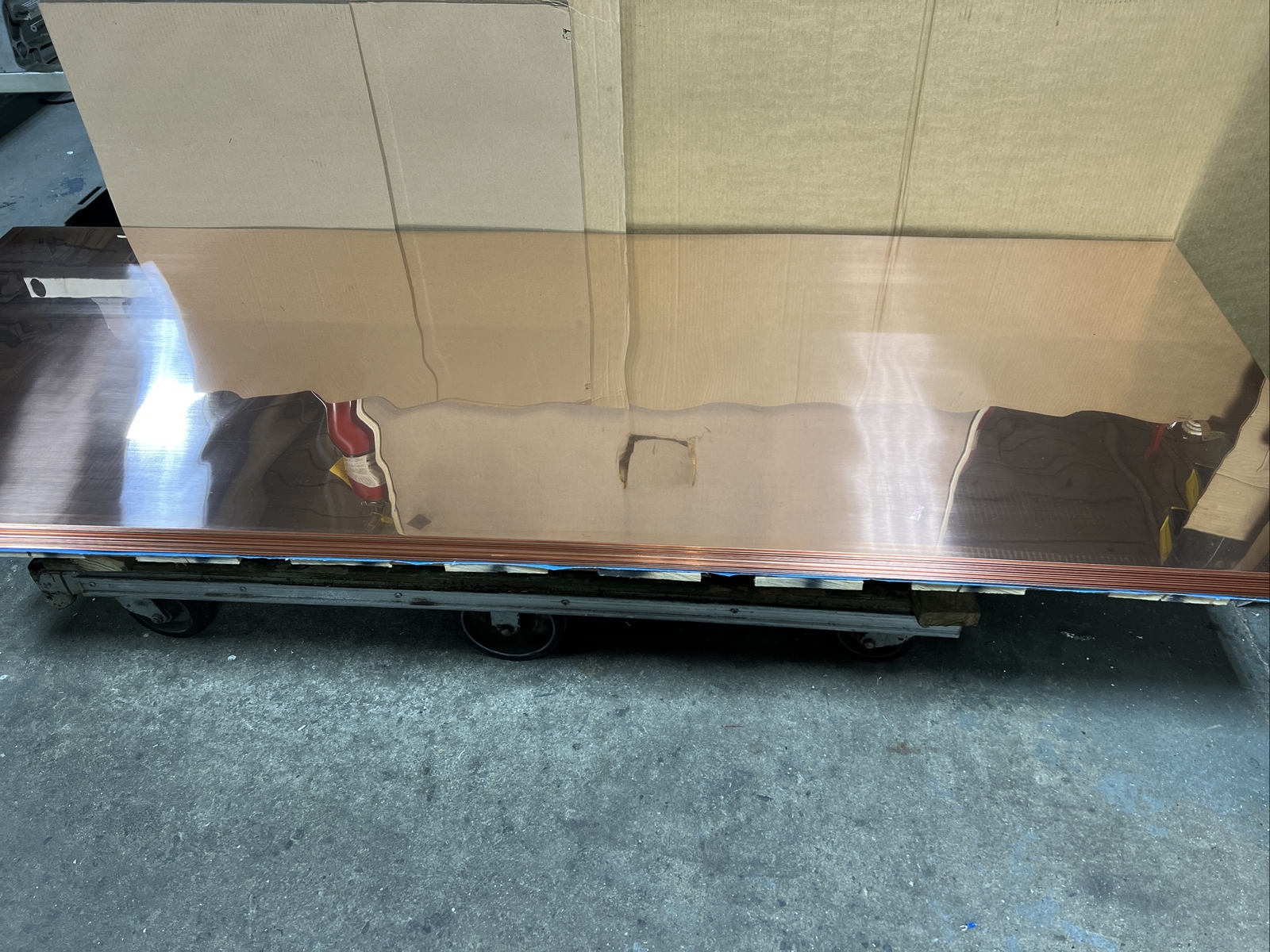 Paul Revere Copper Sheets 20oz - 22-Gauge Copper Sheet 36" x 96" (3’X8’)