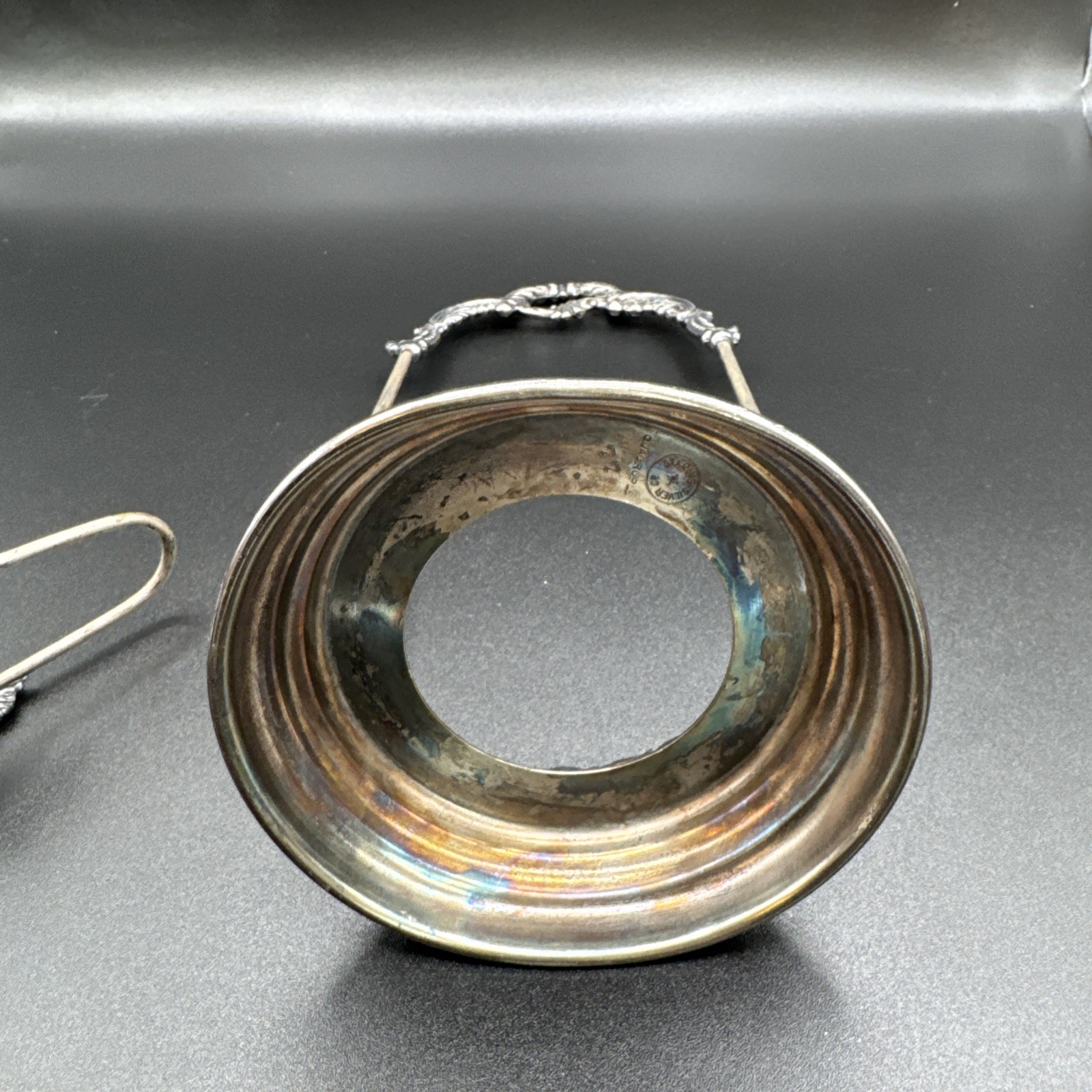 Vintage St. Louis Silver Co #77 Quadruple Plate Pickle Castor